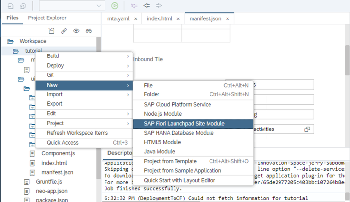 怎么将SAP UI5应用配置到SAP云平台Fiori Launchpad里