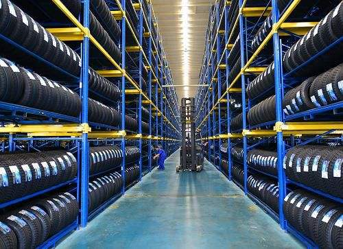 轮胎在仓库怎么存放比如像米其林轮胎或者朝阳轮胎有仓库图片更好
