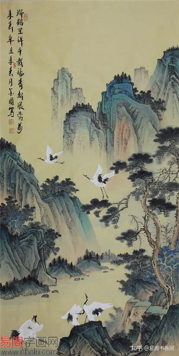 笔落千岩秀，墨成气韵生，国画大师周金阊作品赏析- 知乎