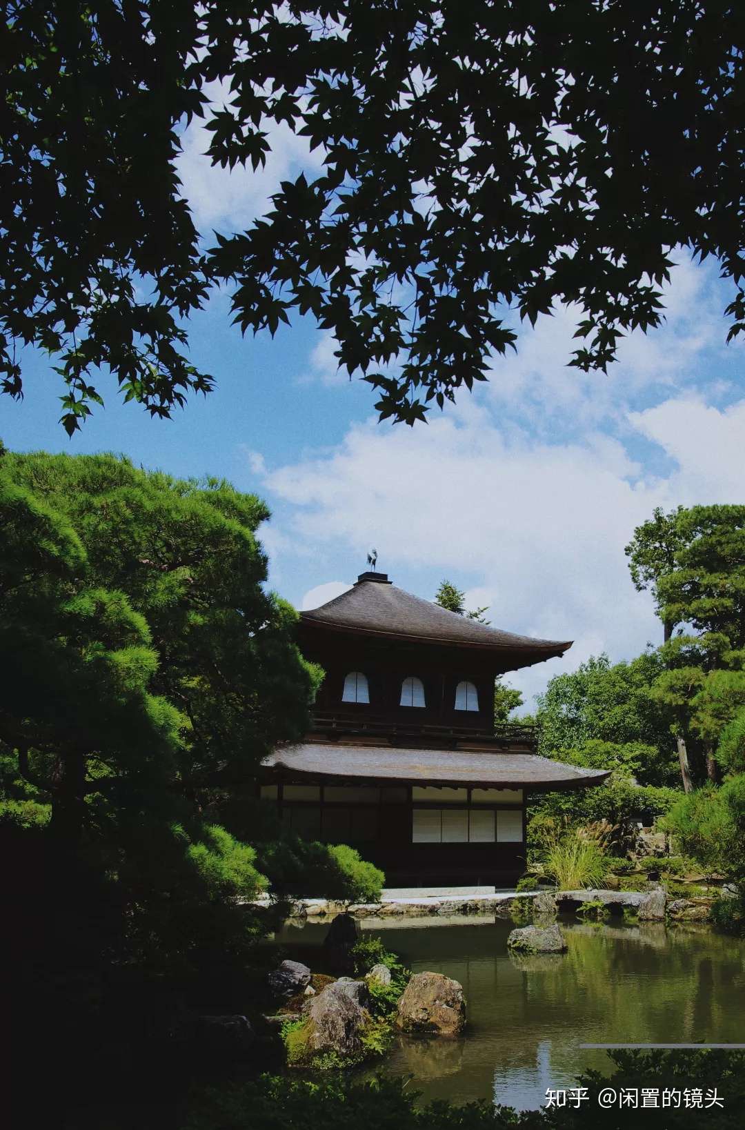 失意将军的月亮庭院 银阁寺 知乎