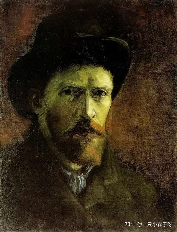 梵高一生40幅自画像 最后一幅看着看着就哭了 知乎