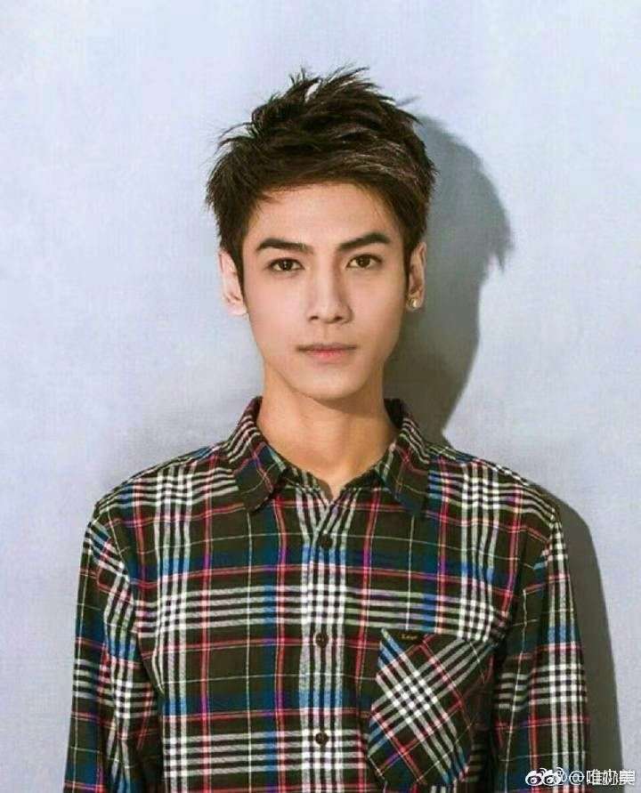 罗云熙. 早期,除了稍微帅点,太一般.