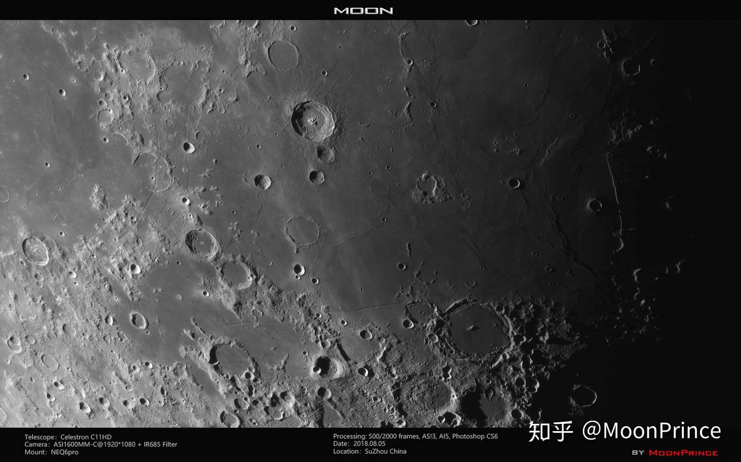 C11hd Asi1600进行月球高分辨率摄影 知乎