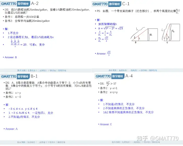 GMAT 2022最新备考资料合集+资料使用方法- 知乎