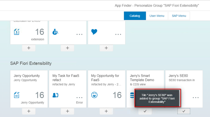 如何把SAP GUI的事务码配置到SAP Fiori Launchpad里