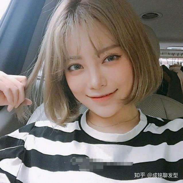 脸大脸圆女生三种发型要避开 不仅显胖更显丑 尤其是遮脸的发型 知乎