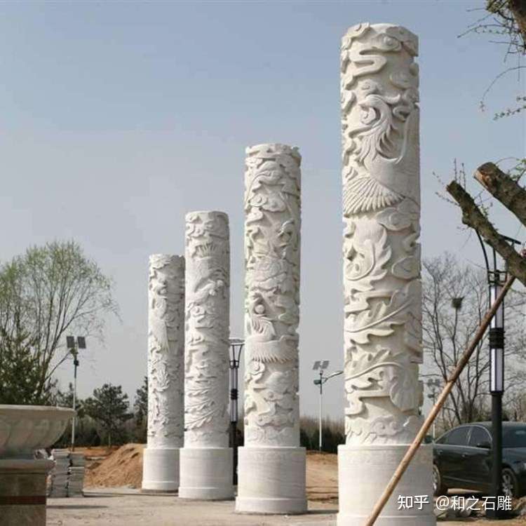 为什么广场会有石雕龙柱雕刻 知乎