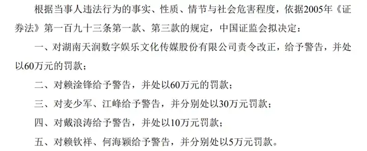 ST天润因重大信披违法拟被证监会处罚，受损股民将有机会索赔（天润数娱）st天润重大利好，