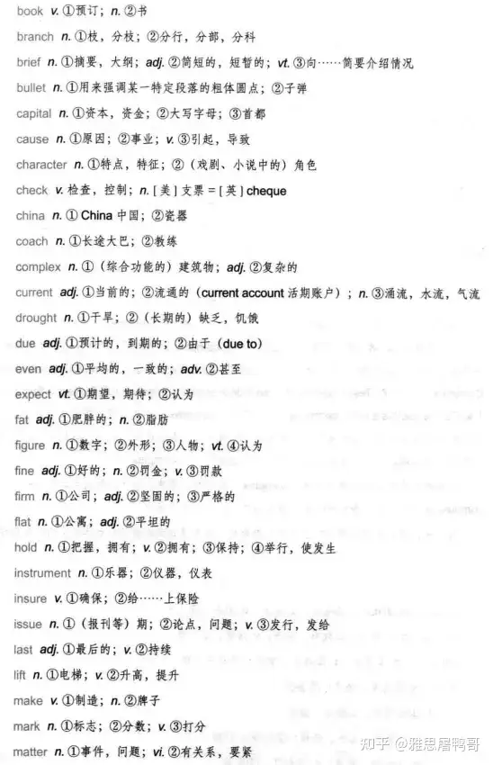 240页！2500+雅思听力超核心考点词（pdf+音频）