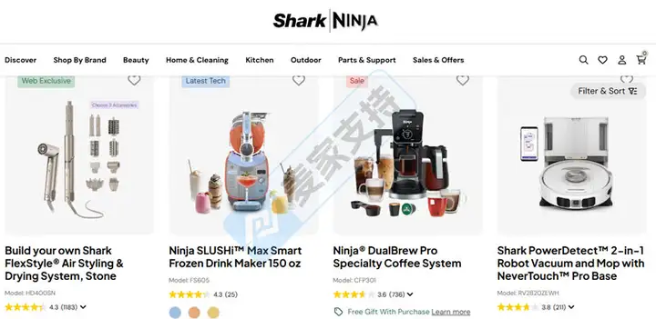 25-cv-25323,SharkNinja沙冰机及托盘配件跨境维权,TRO风险已至