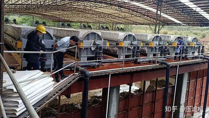 没想到（洗砂泥浆压滤机常见故障分析图）洗砂泥浆压滤机常见故障分析，(图1)