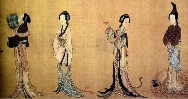 古代仕女美人百态画谱- 知乎