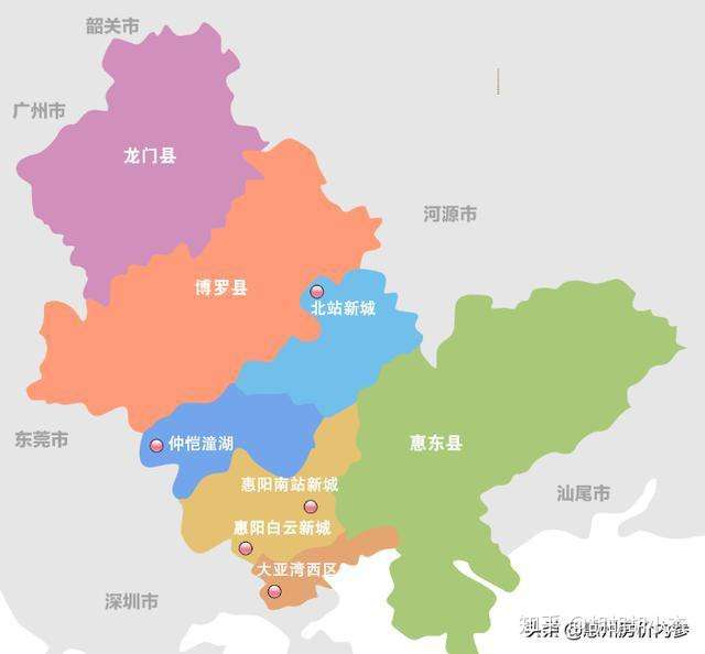 惠州买房临深地段这些区域靠什么提高房价