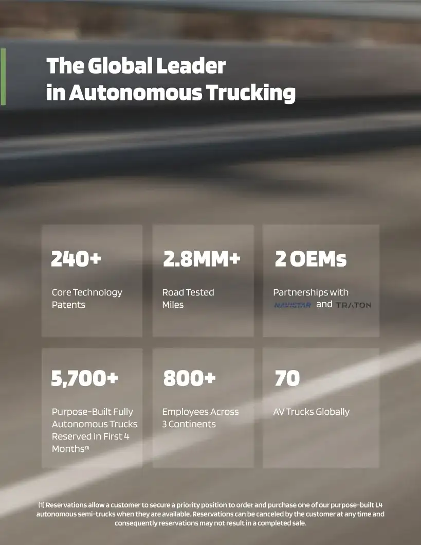 图森未来 Tusimple 全解 招股书都写了啥 知乎