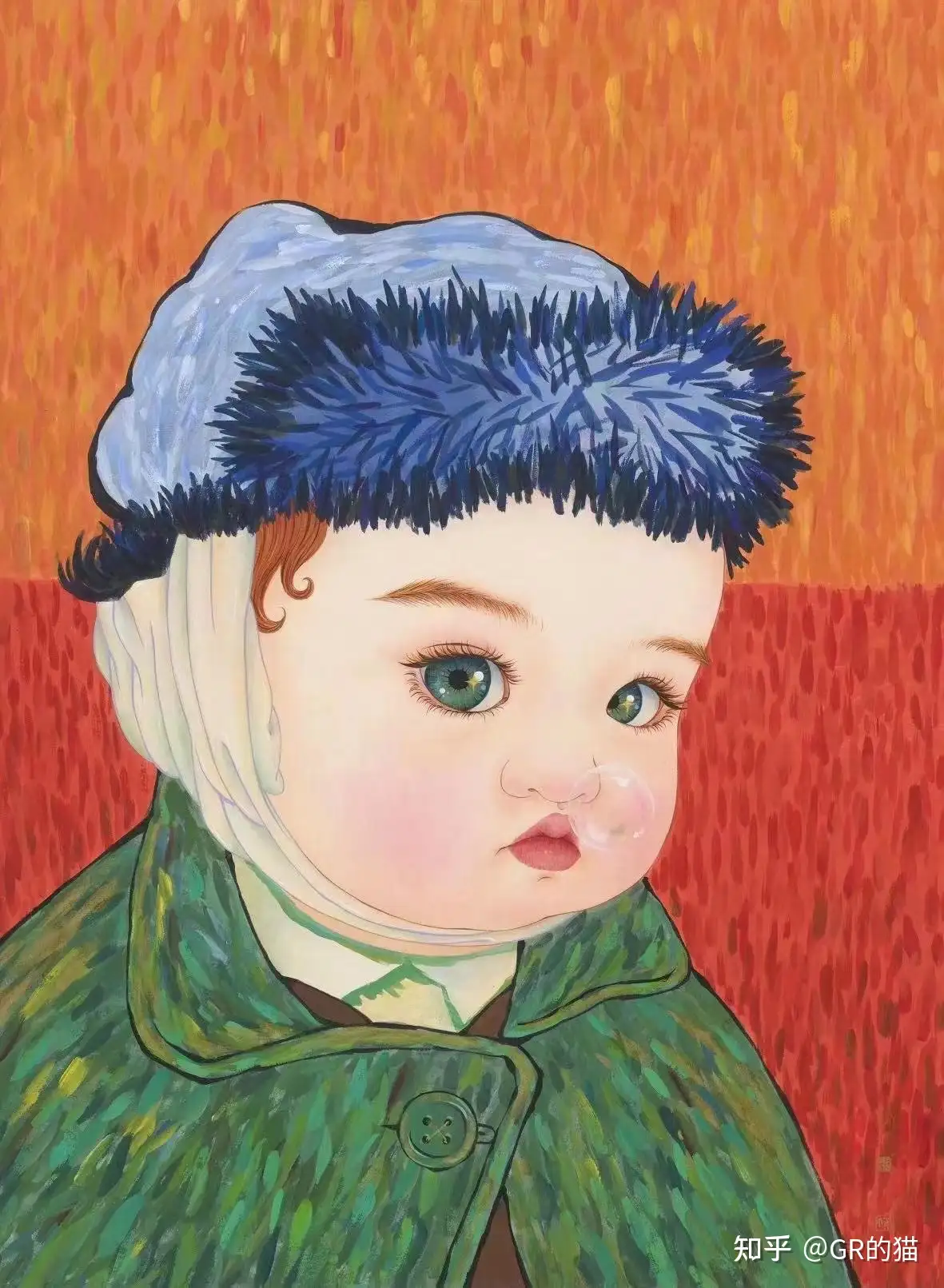 アールビバン 版画 ごとP 森に佇む少女版画