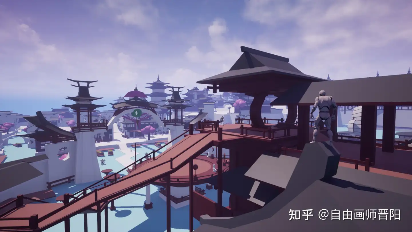 创作解析| 3D辅助搭配UE4，我是如何1个月设计完最难啃的主城- 知乎