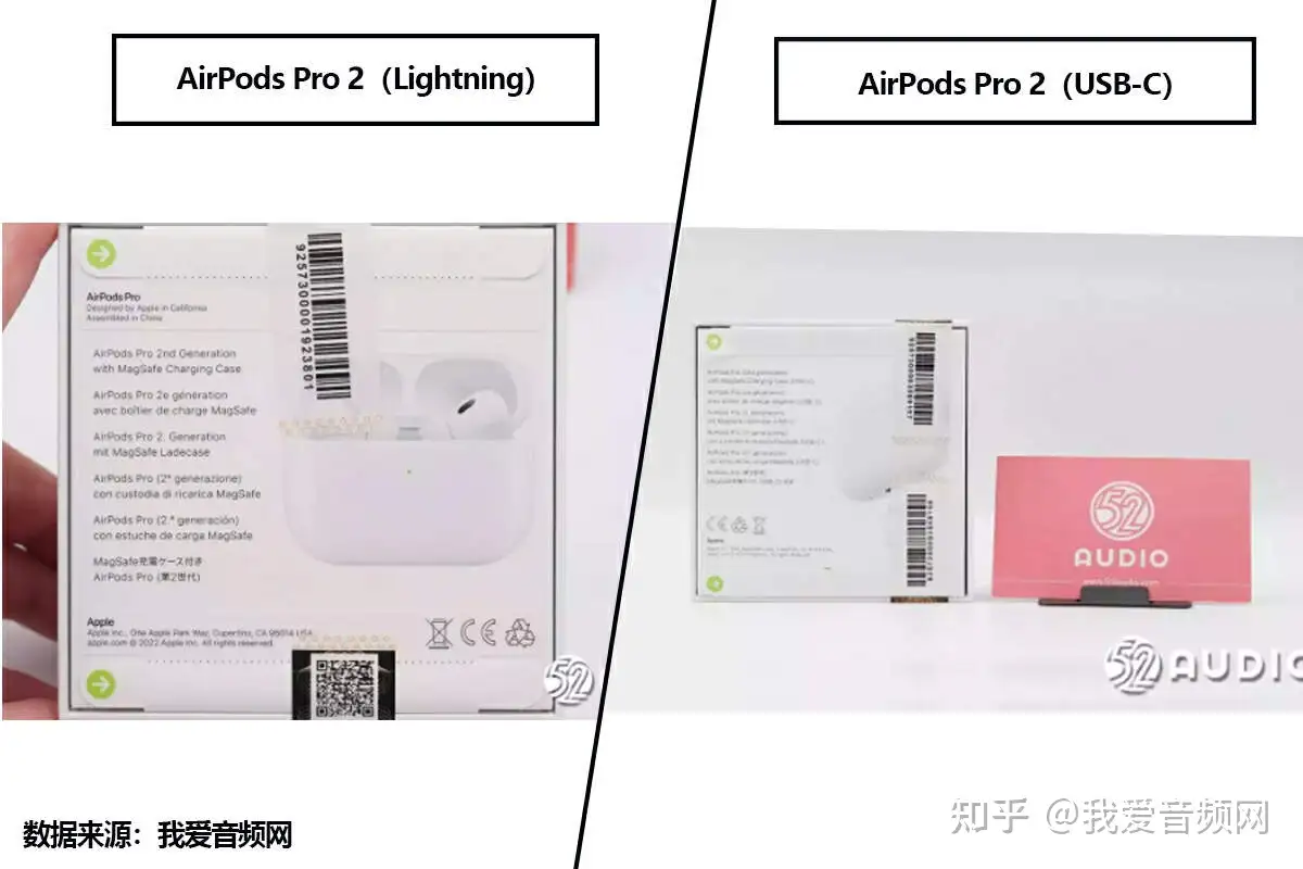 拆解对比来了，苹果AirPods Pro 2（Lightning）VS AirPods Pro（USB-C