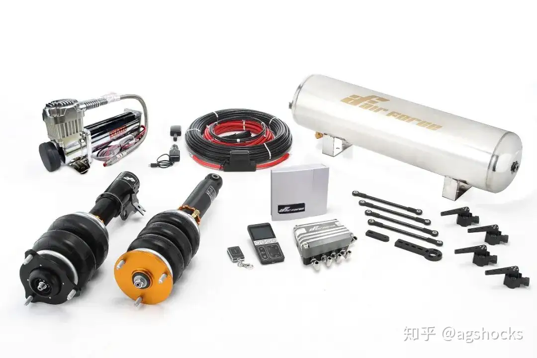 街头低趴改装专题 百万跑车必备改装件什么是气压避震器 气囊减震1低遮3丑 知乎