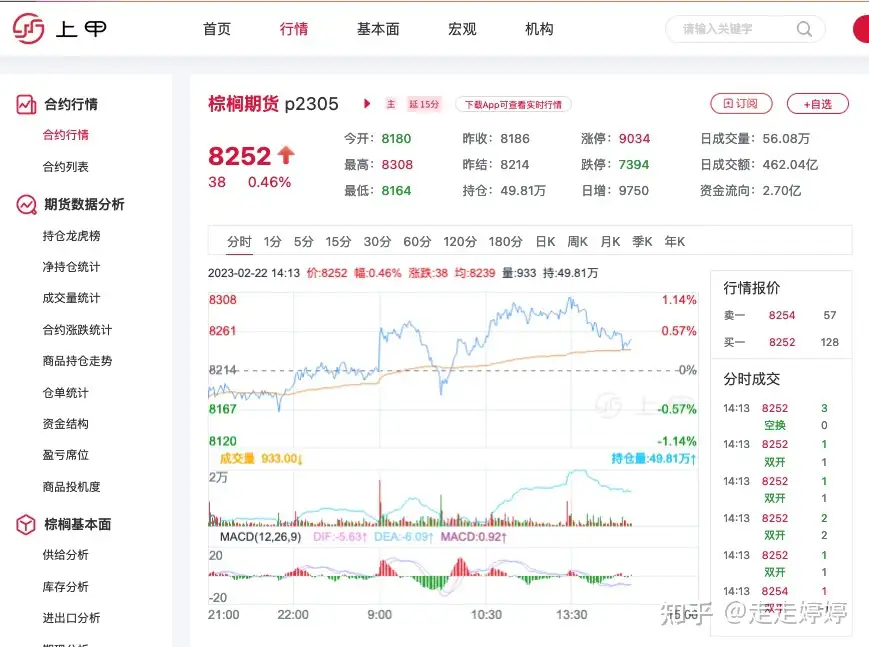 棕榈价格今日棕榈最新走势介绍(2023年2月22日) - 知乎