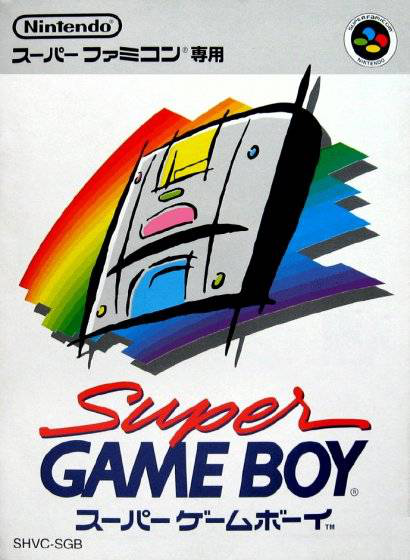 所以他们推出了一款叫做super game boy的周边,要通过sfc来实现掌机用