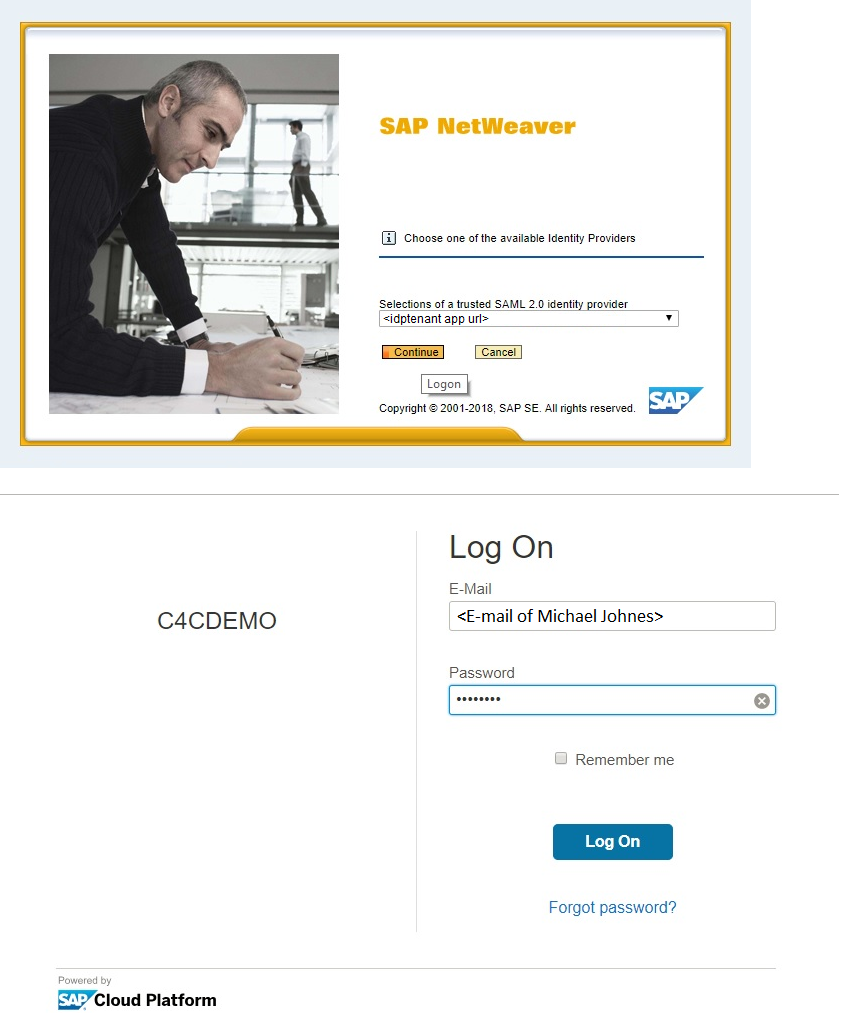 怎么进行SAP Analytics Cloud和Cloud for Customer之间的Single Sign on配置