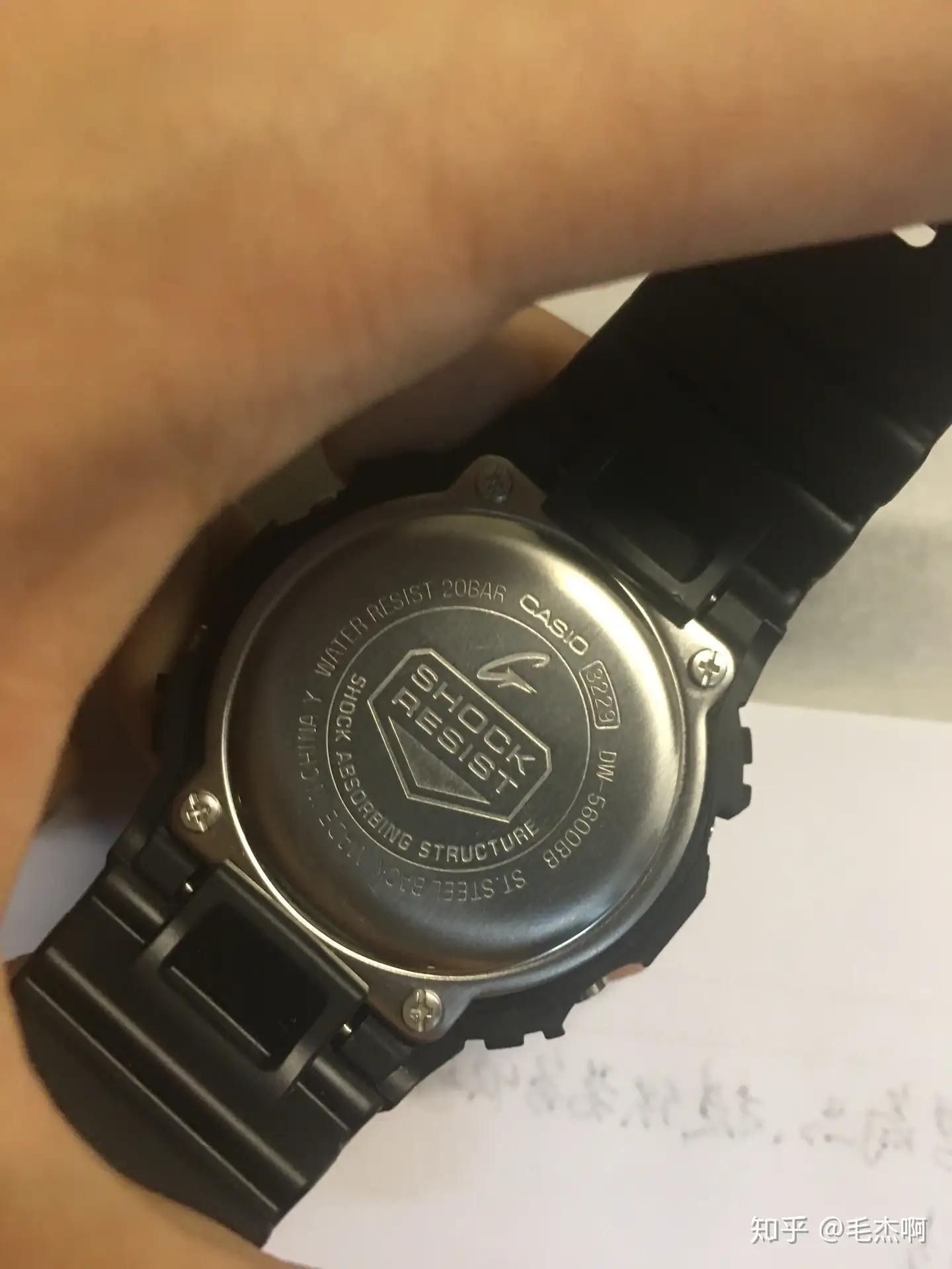 卡西欧小方块G-Shock DW-5600bb 鉴定- 知乎