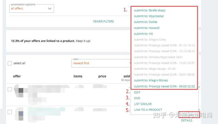 Allegro如何发布 Offer/Listing(刊登产品)