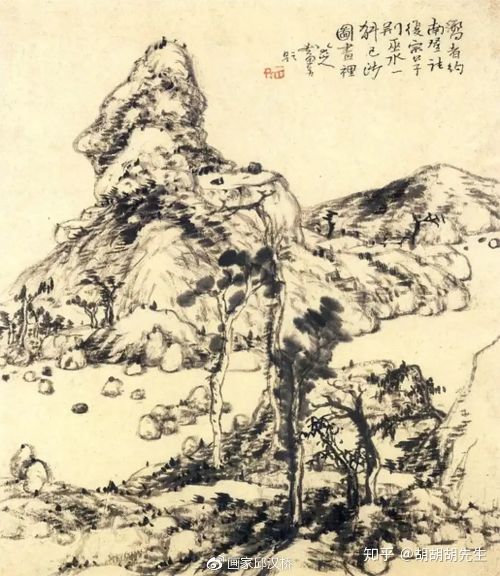 汉桥话画：朱耷《安晚图册》品八大山人图画的精神世界- 知乎