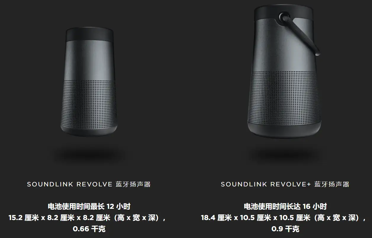 给你360°的全向声效： Bose SoundLink Revolve蓝牙音箱深度测评