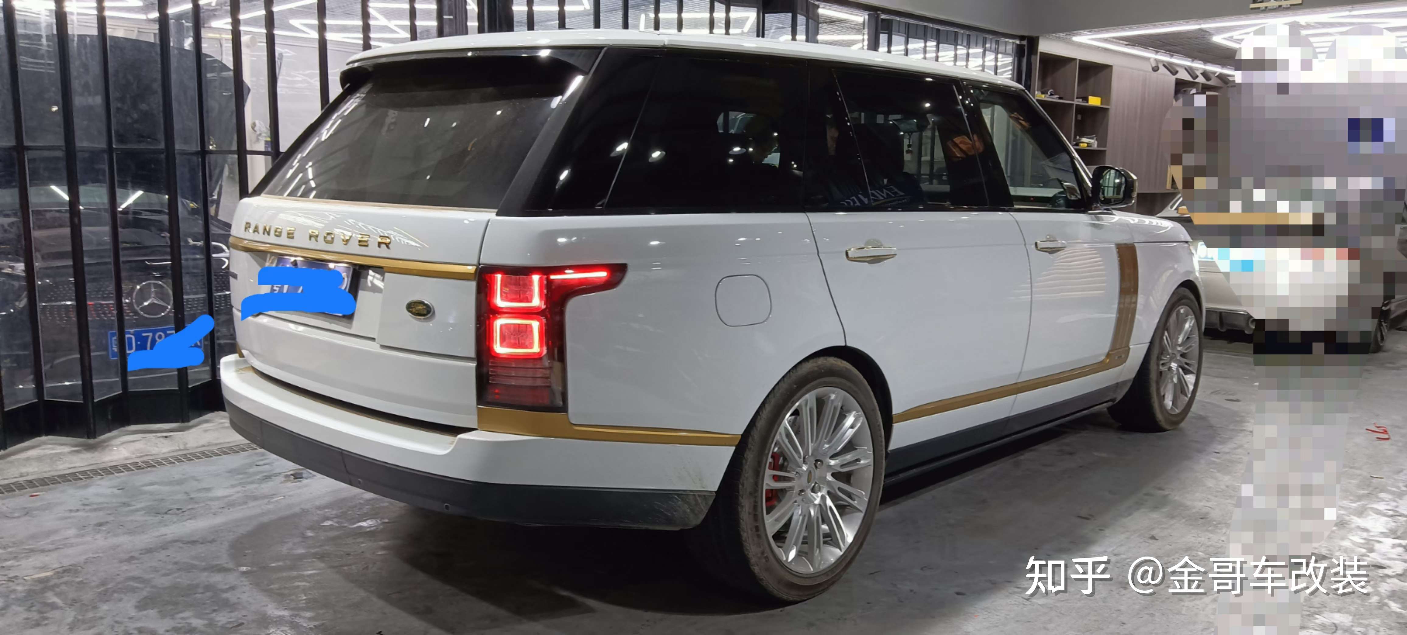 金哥车改装 的想法: 揽胜行政土豪金套件 土豪人生从此开始 - 知乎