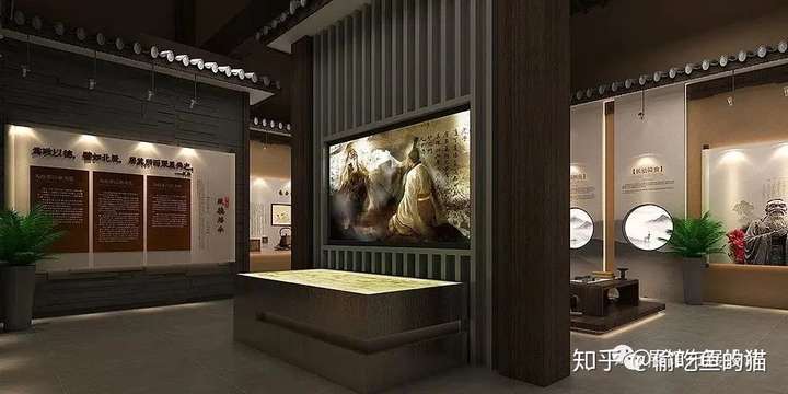 中国风展厅布展