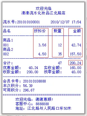 从一张超市购物小票理解对偶空间