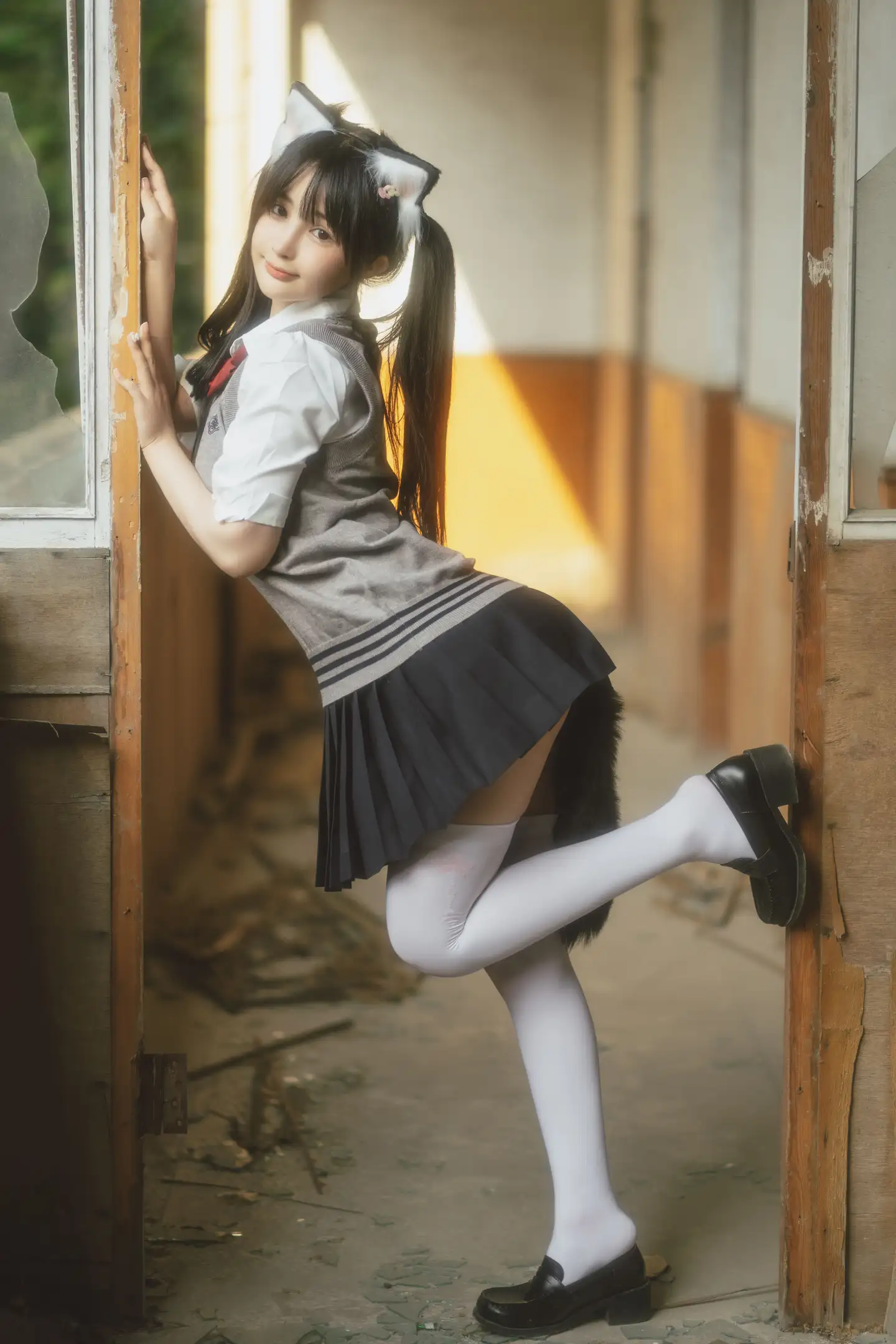 樱井宁宁(宁宁子同学)-放课后jk~超精美cosplay美图~cos写真套图- 知乎