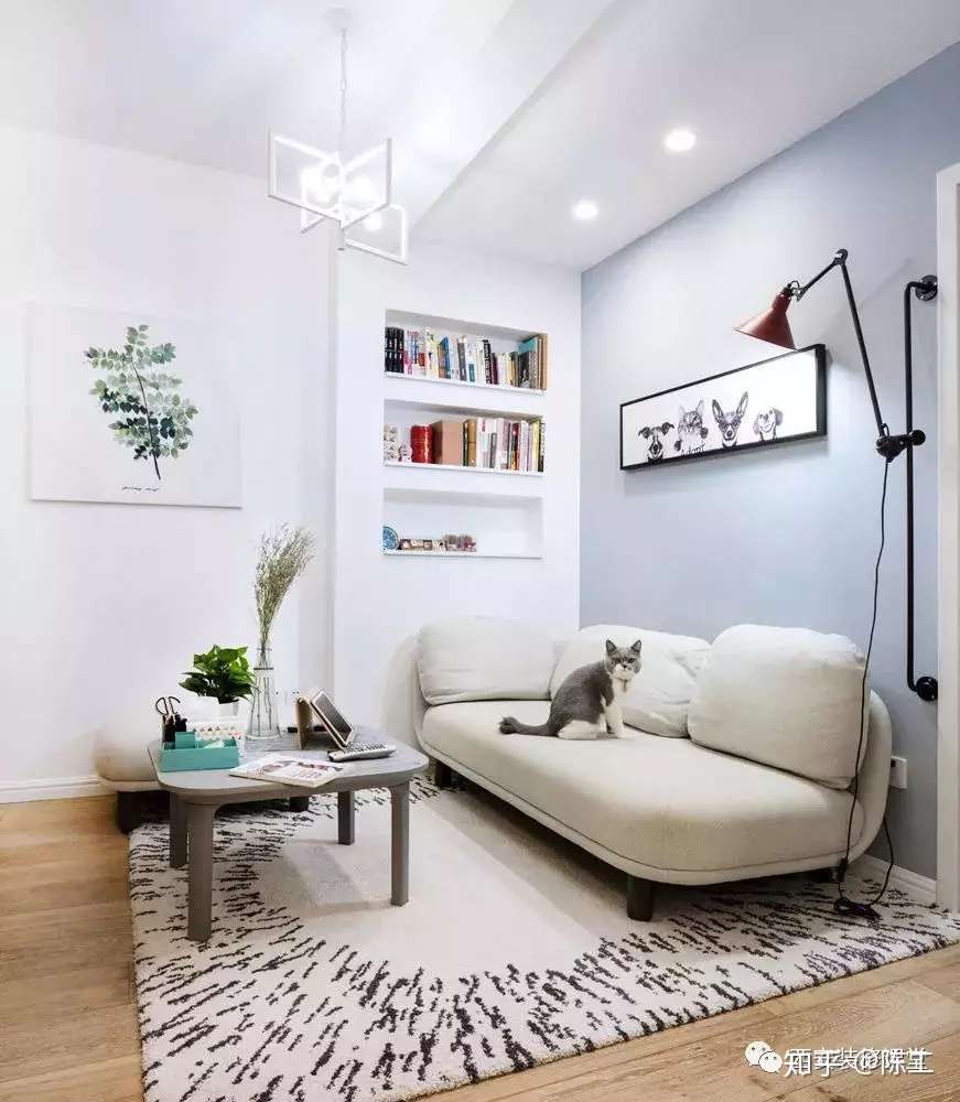 60平两室 温馨小北欧 知乎