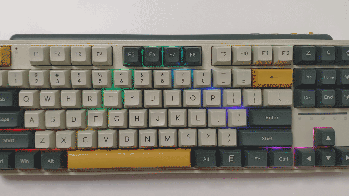 米物ART系列机械键盘 Z870：高颜值、三模兼容、超好用