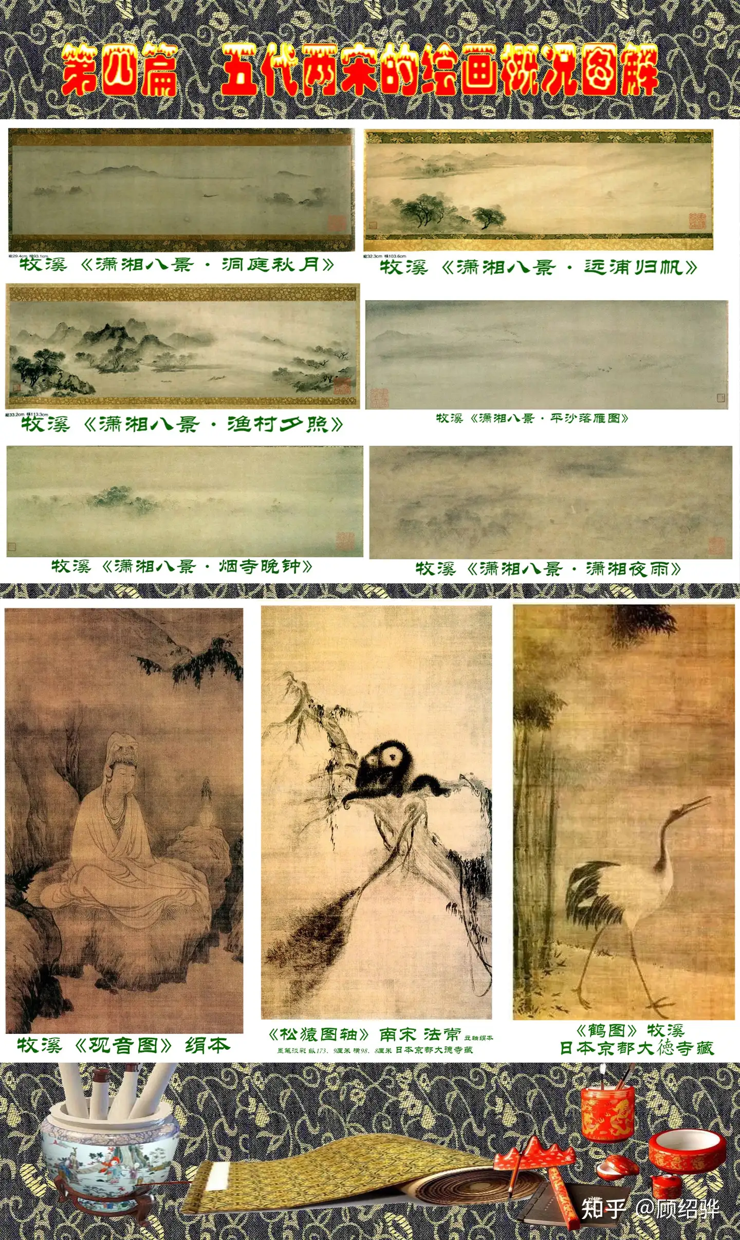 顾绍骅编辑中国画知识普及版第四篇五代两宋的绘画概况下半部分五- 知乎