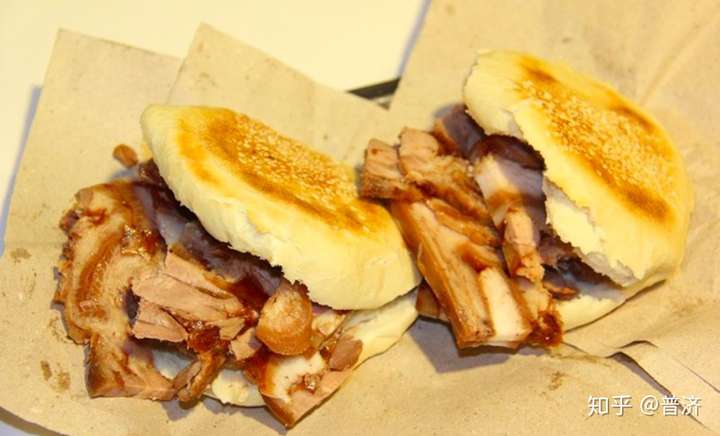 汜水烧饼夹热烧饼夹冷猪头肉原来你就是古代的肉夹馍