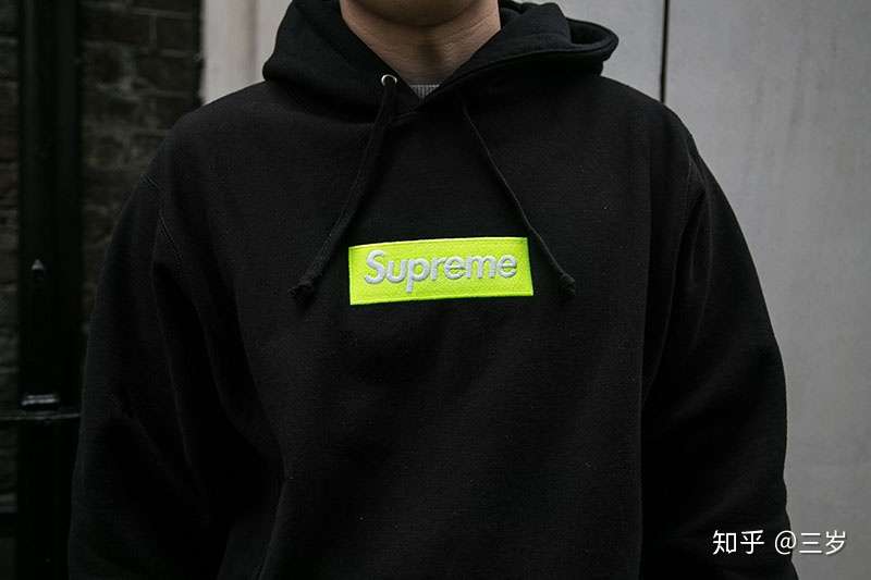 Supreme Box Logo卫衣帽衫的真假对比鉴定 知乎