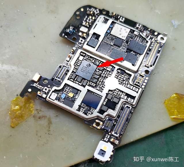 xunwei陈工 手机主板芯片级维修 华为p20 pro手机不开机,经常重启没 