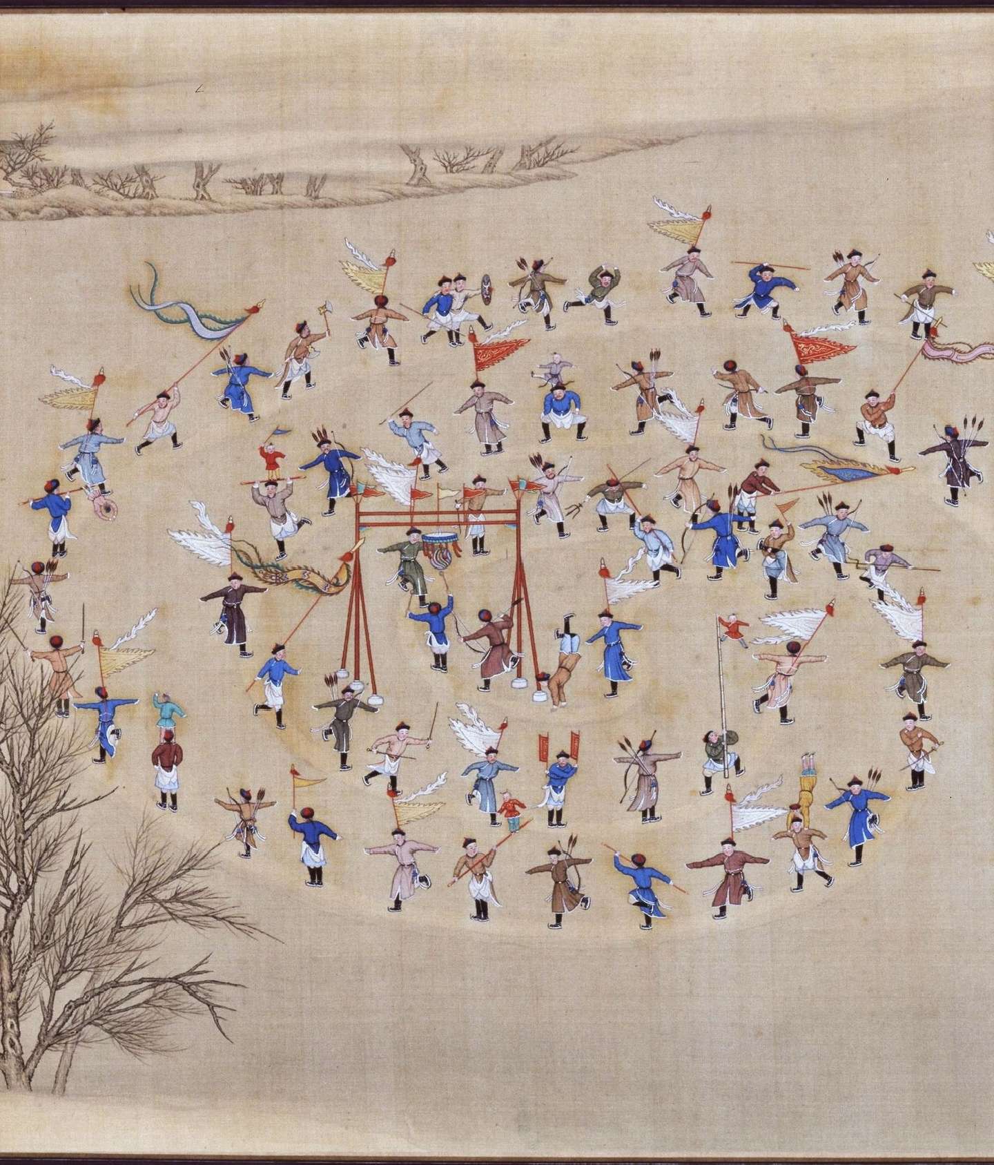 中华射礼 1 弓箭之道 附 合画冰嬉图 等