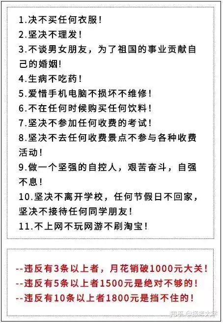 大学生的生活费标准是多少？看看不同的生活水平都是如何支配消费