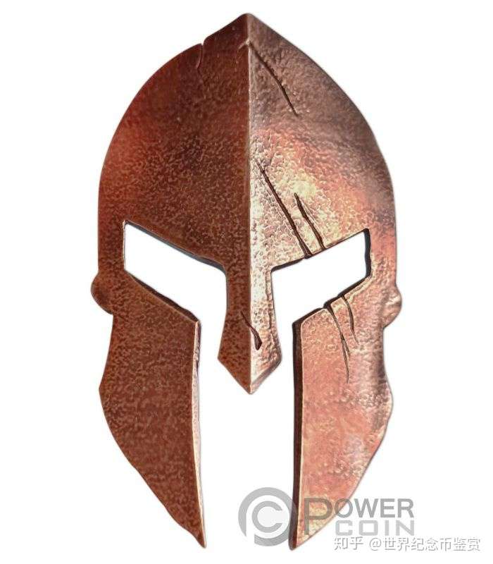 所罗门群岛2021年斯巴达头盔银币欣赏