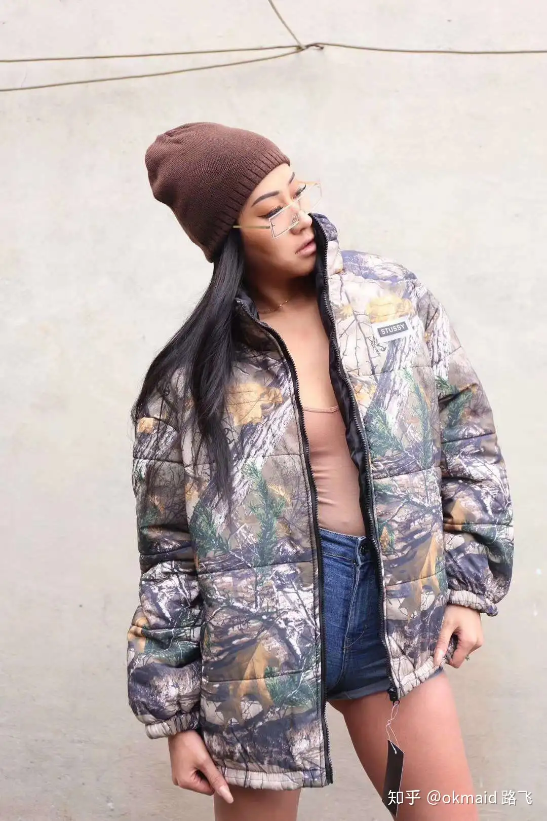 Stussy realtree store puffer