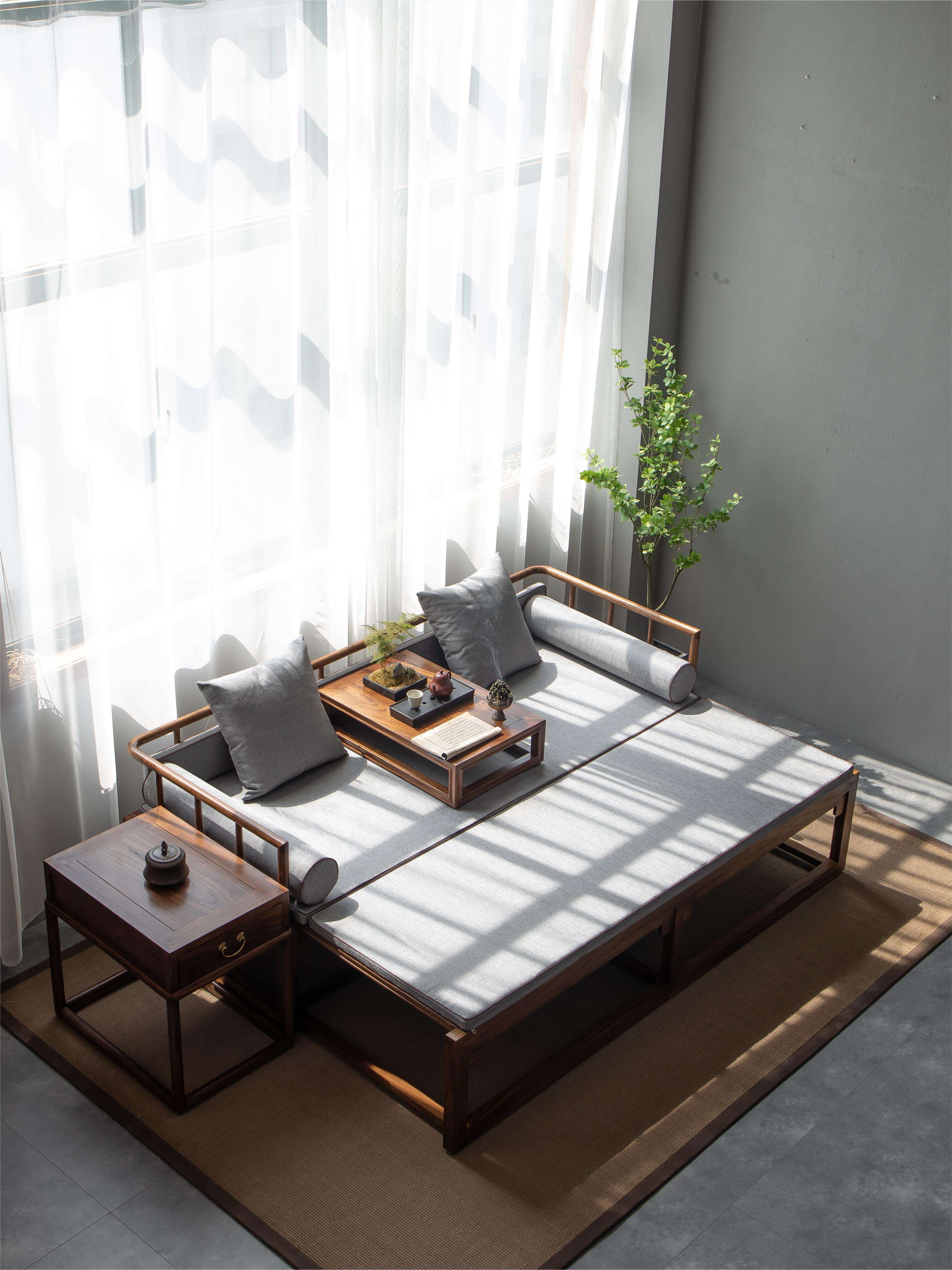 新中式卧榻罗汉床之… - 知乎