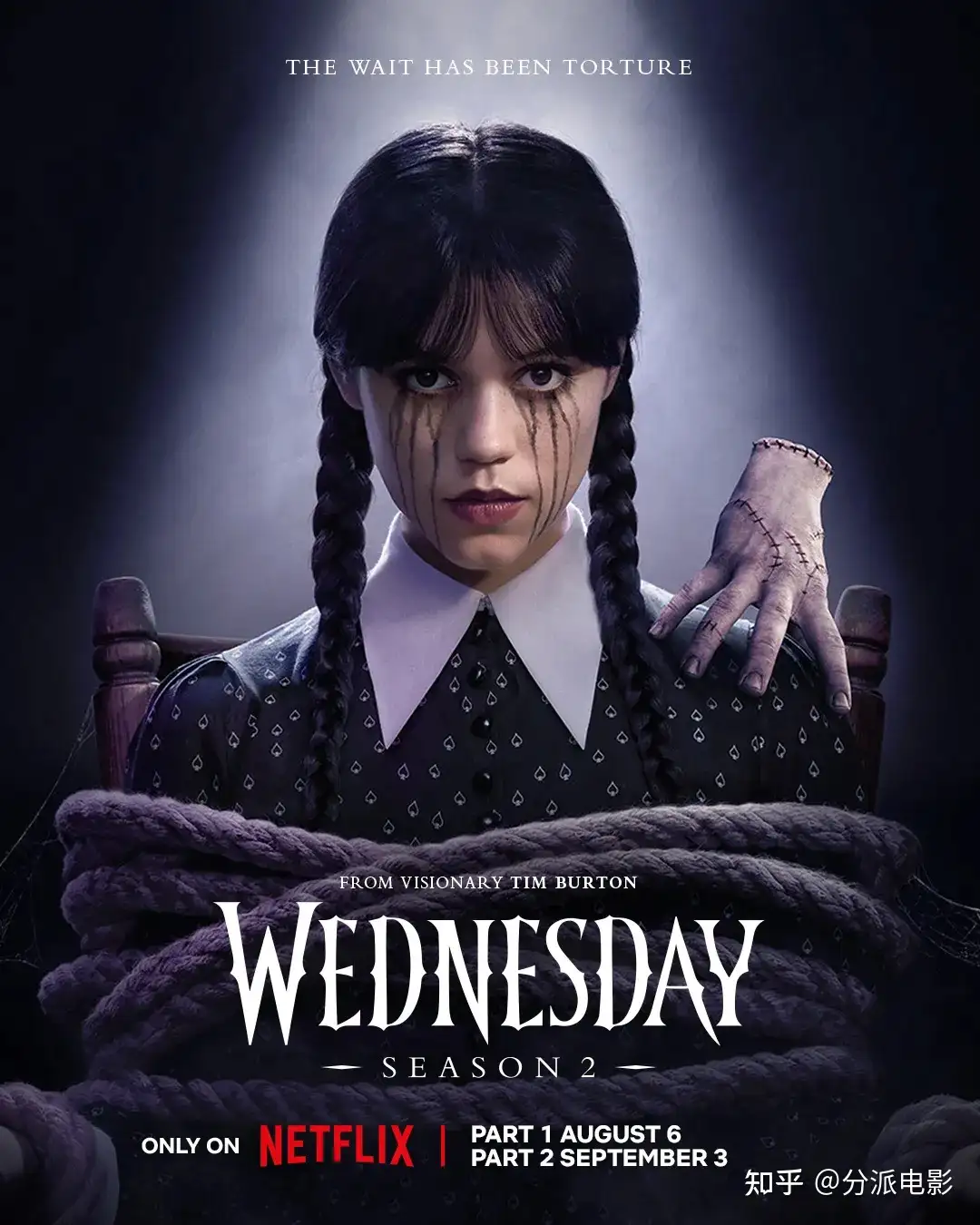 《星期三第二季》口碑炸了,网飞王牌美剧回归!
