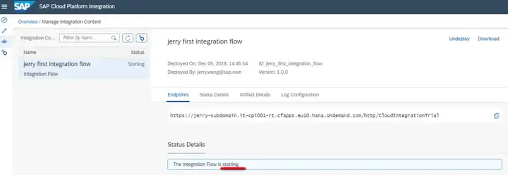 怎么在SAP Cloud Platform上进行第一个integration flow开发