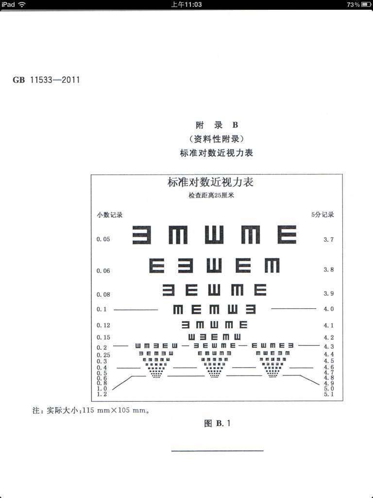 我国视力表离标准化 Logmar 还有多远 知乎