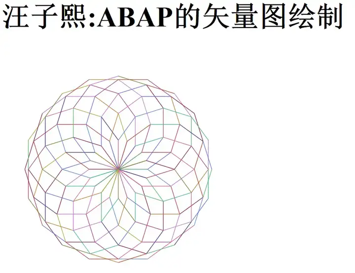 如何使用ABAP绘制可伸缩矢量图