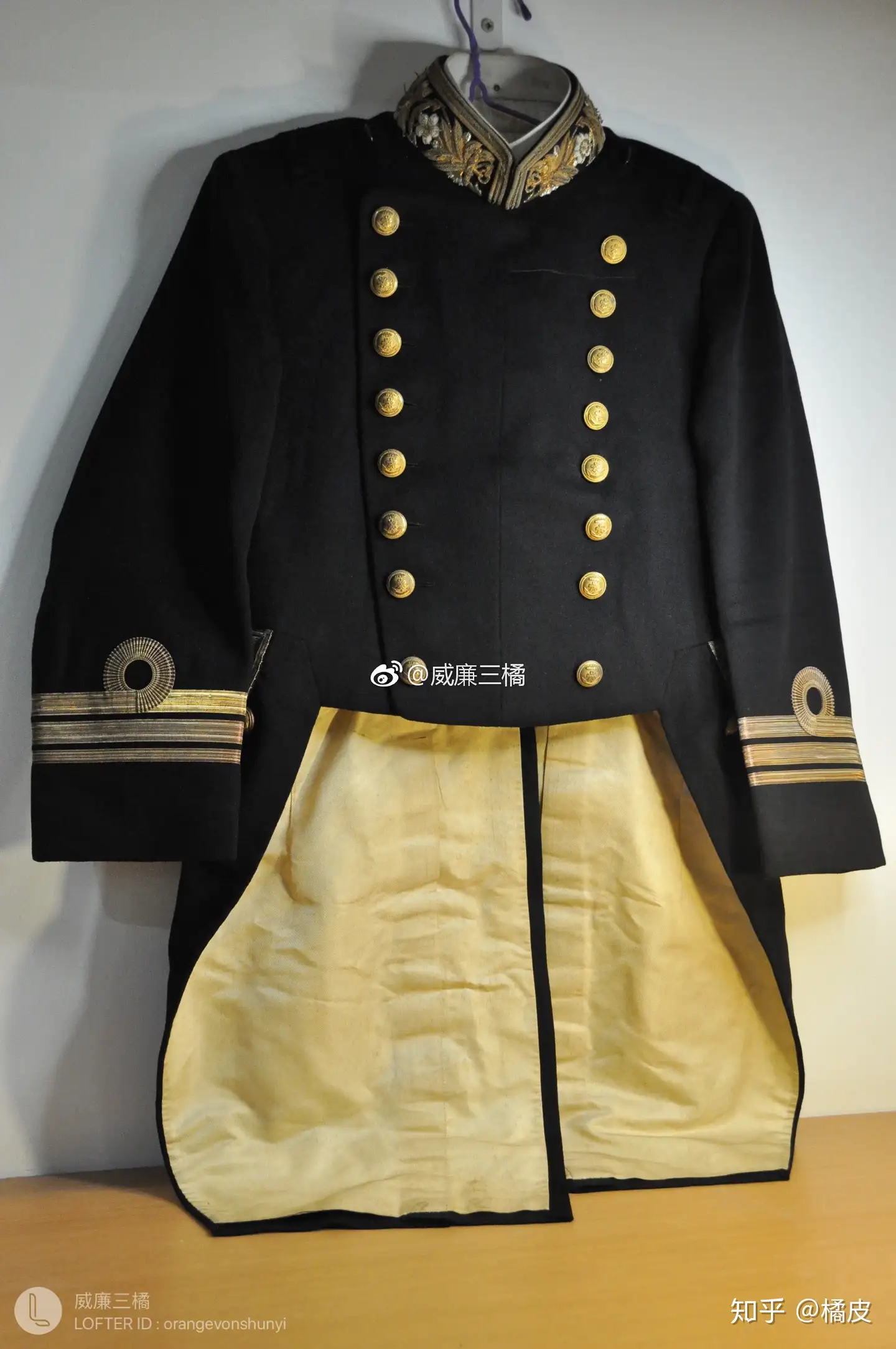 日本帝国海军少佐大礼服（原主人岛风号驱逐舰舰长上井宏） - 知乎