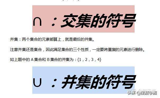 高一数学第一次月考内容复习之集合的交集并集与补集 知乎